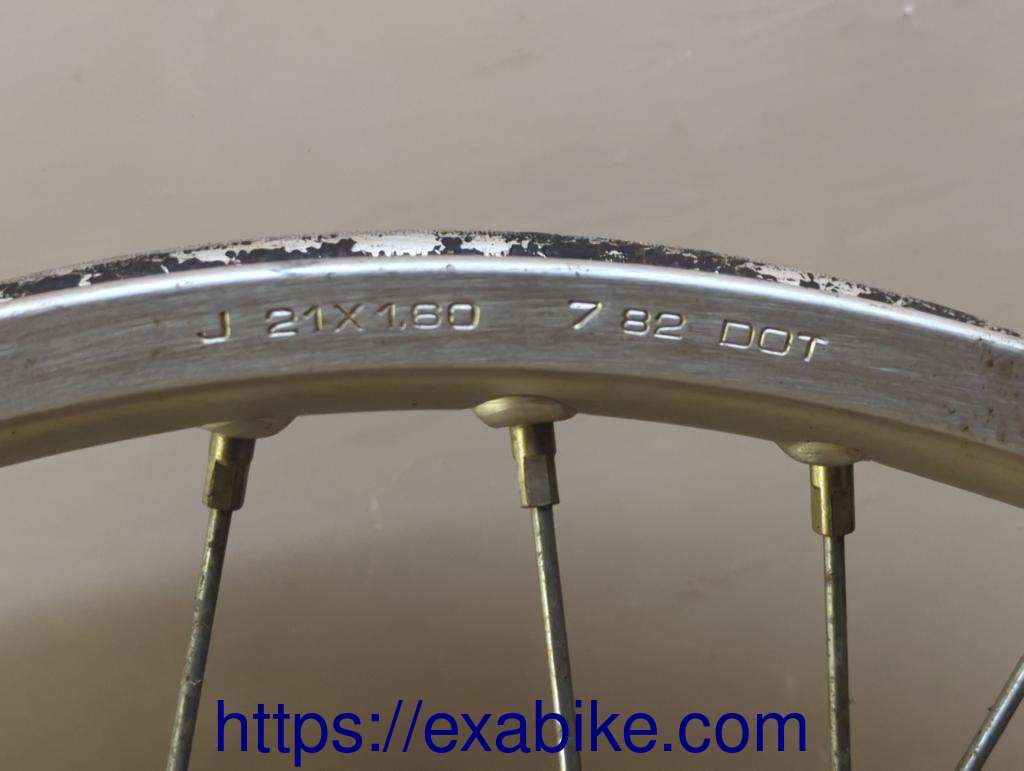 front wheel Honda XLR 500 - photo 5