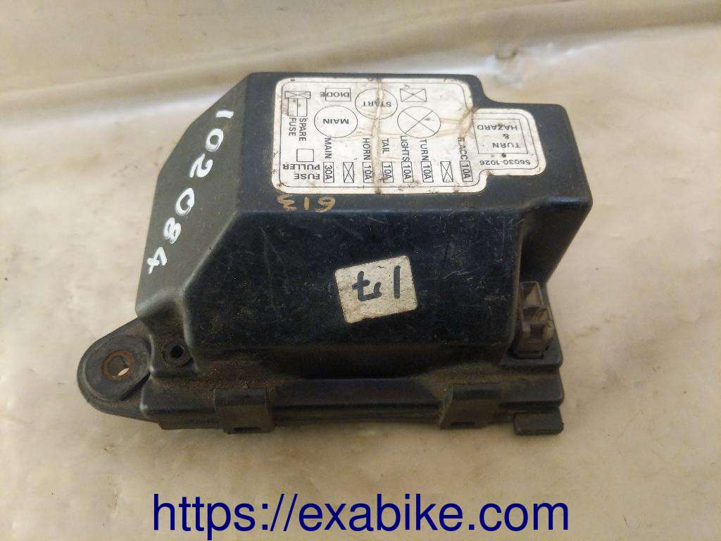 fuse box Kawasaki modele a identifier - photo 1