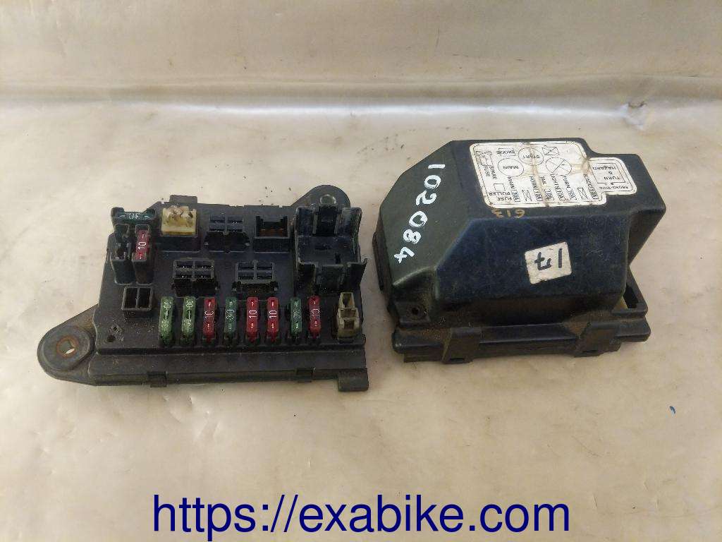 fuse box Kawasaki modele a identifier - photo 2