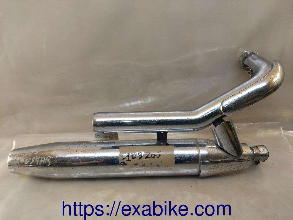 muffler, lower Yamaha 650 XVS Dragstar - photo 1