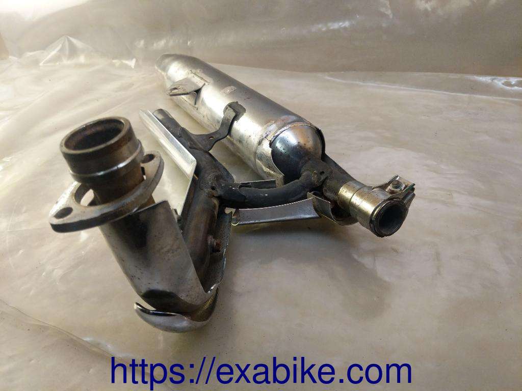 muffler, lower Yamaha 650 XVS Dragstar - photo 4