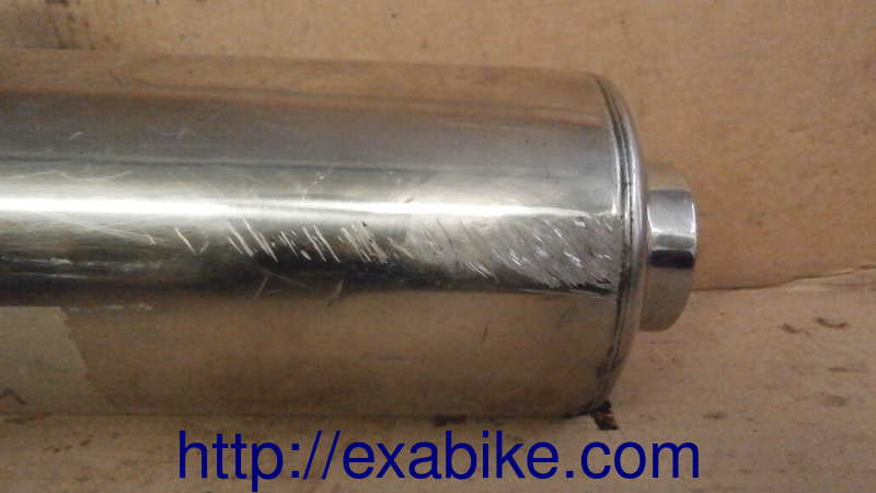 muffler, left Yamaha TDM 900 - photo 2