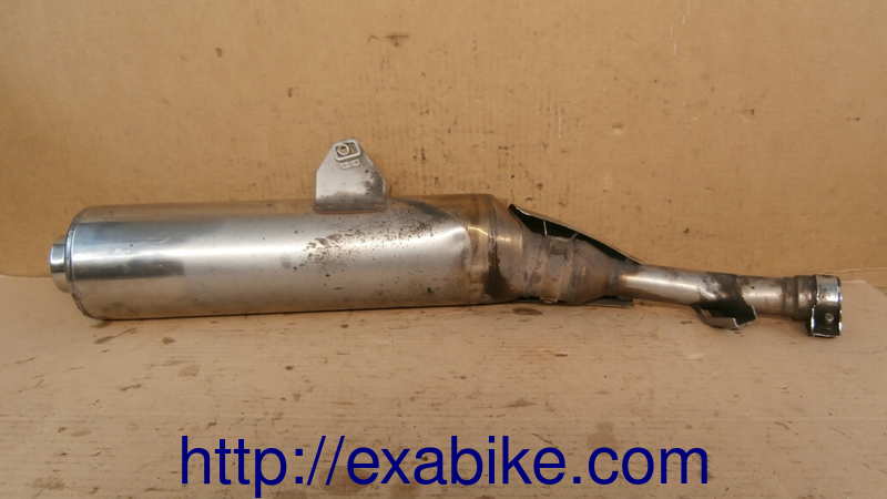 muffler, left Yamaha TDM 900 - photo 3