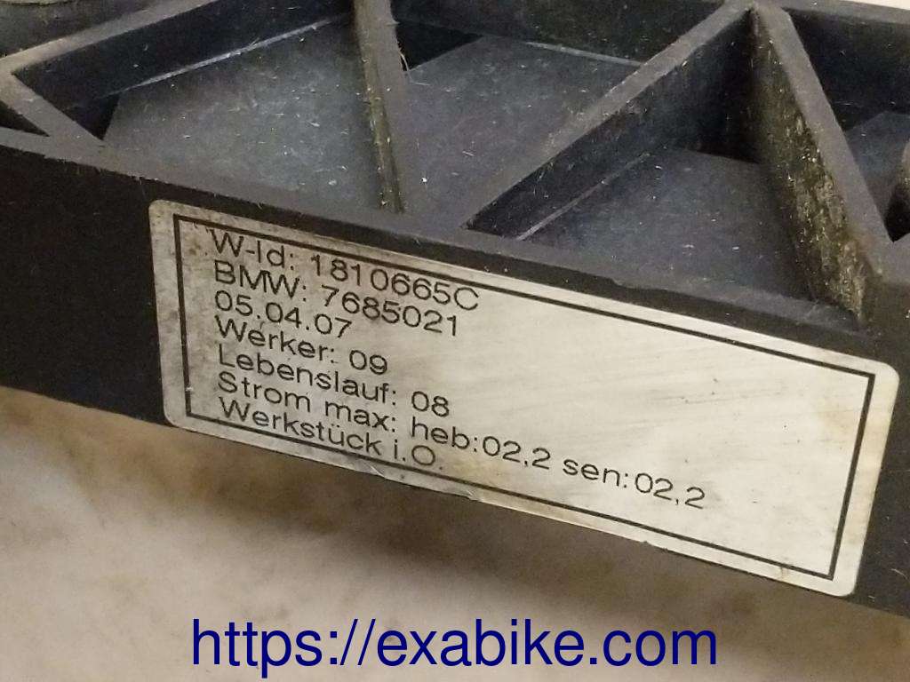 moteur de bulle reglable BMW K1200GT - photo 5