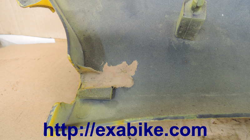 rear seat cowl, right Yamaha XJ 600 Diversion - photo 3