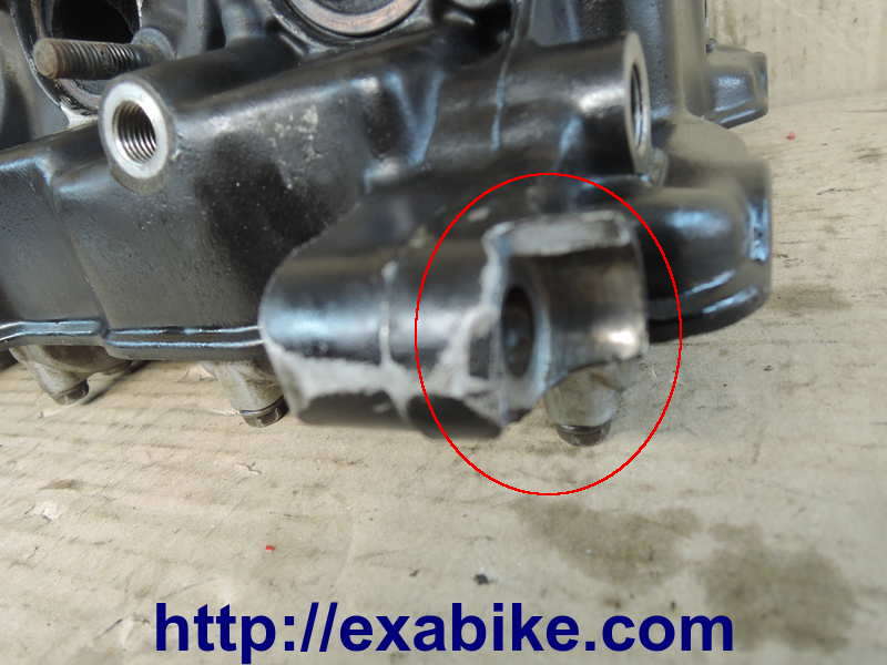 cylinder head Kawasaki ZL 1000 Eliminator - photo 3