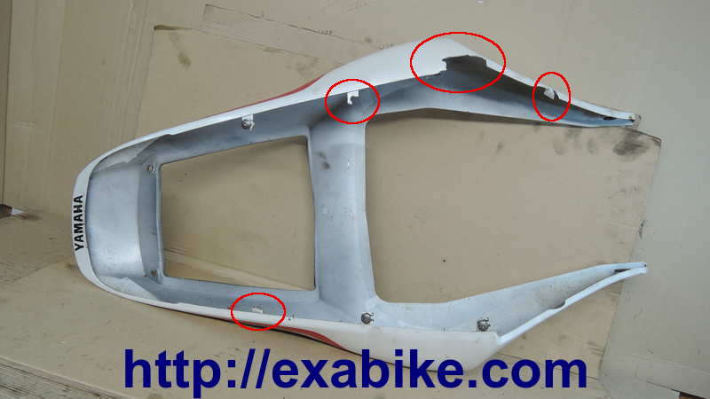 rear seat cowl Yamaha R6 - photo 3