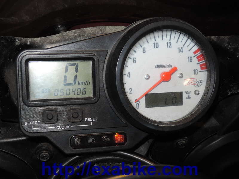 dashboard Yamaha R6 - photo 3