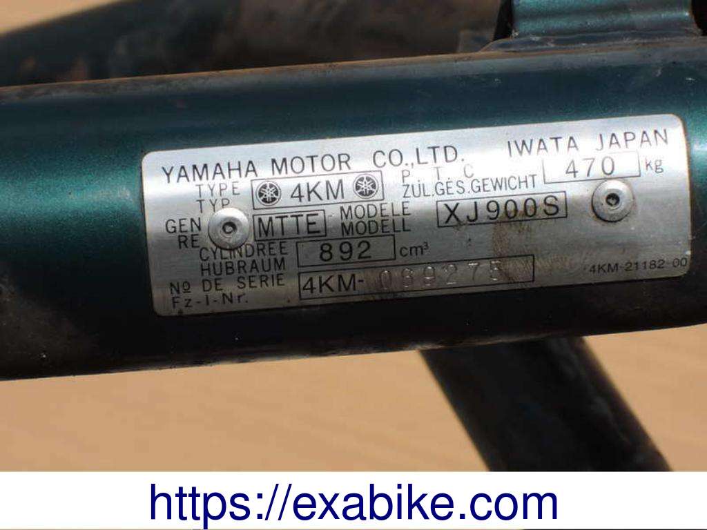 frame Yamaha XJ 900 Diversion - photo 2