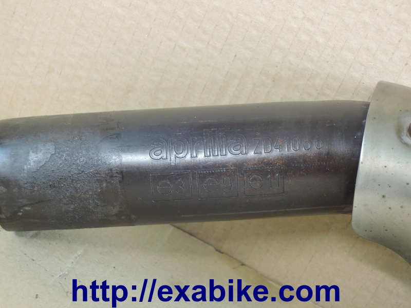 tube d'échappement arrière Aprilia 750 Dorsoduro - photo 2
