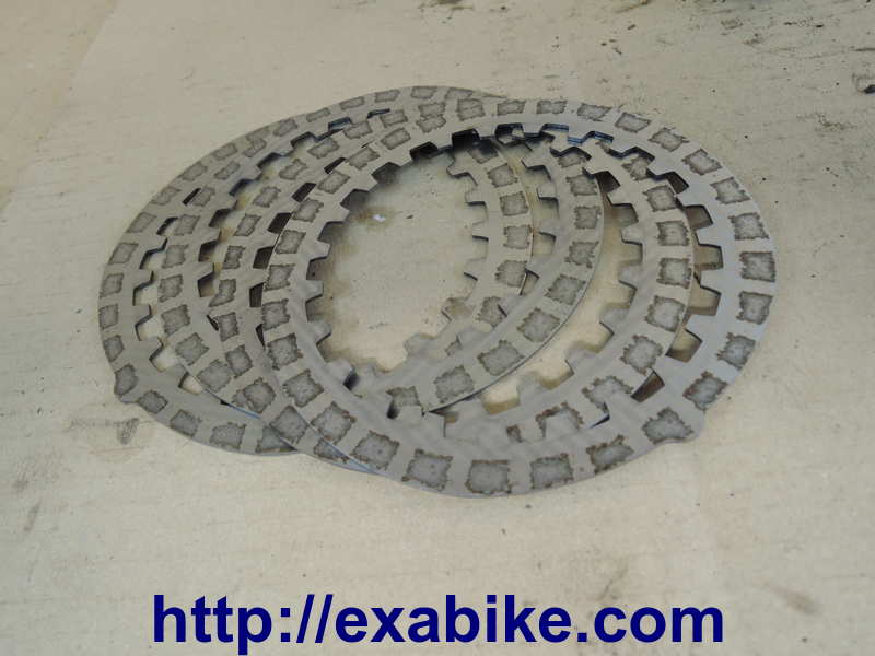 clutch steel discs Yamaha XTR 125 - photo 1