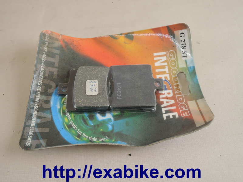 rear brake pad set Aprilia 125 Scarabeo - photo 1