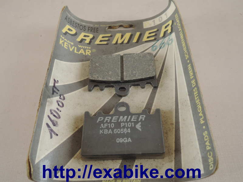 front brake pad set Suzuki RG 125 - photo 1