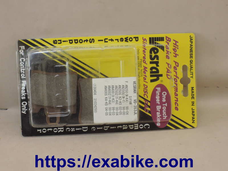 front brake pads Suzuki 400 Burgman - photo 1