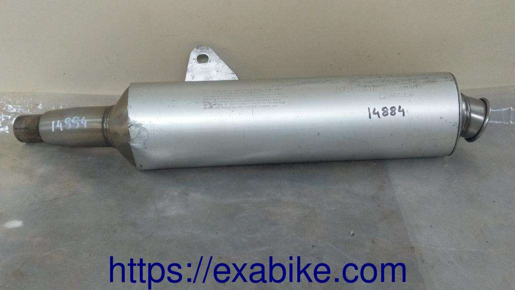left muffler Ducati 400 Monster - photo 1