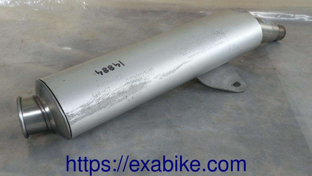 left muffler Ducati 400 Monster - photo 3