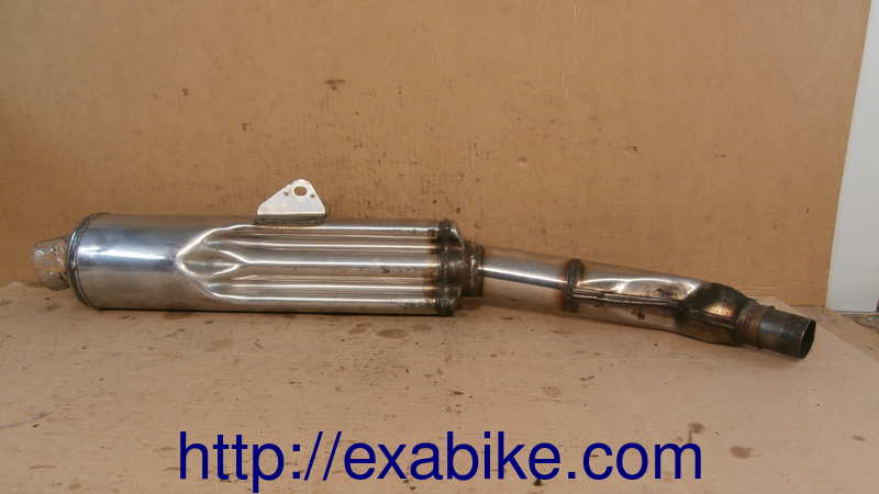 left muffler Suzuki GSXR1100W - photo 2