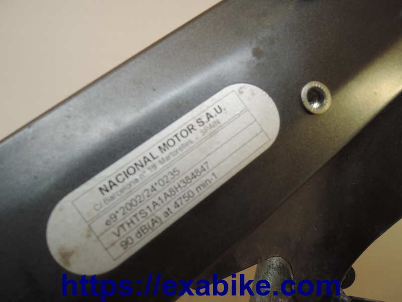 cadre Derbi 125 Terra - photo 2