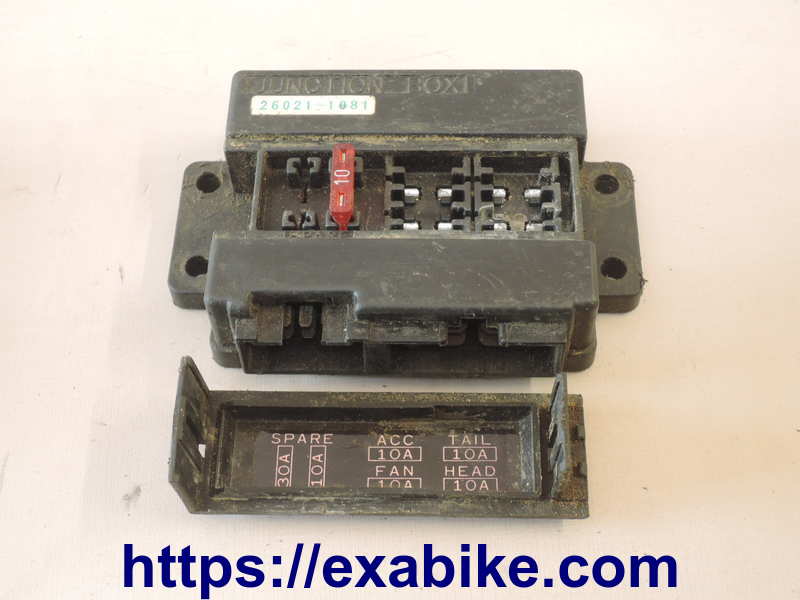 boitier des fusibles Kawasaki EL 250 Eliminator - photo 1
