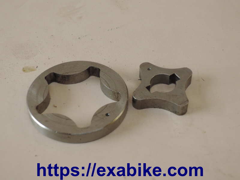 oil pump rotor Honda VFR 750 - photo 1