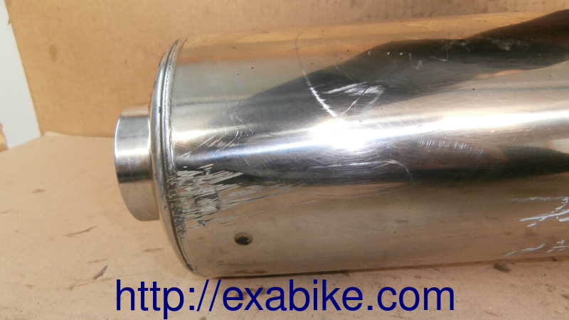 right muffler Yamaha TDM 900 - photo 2