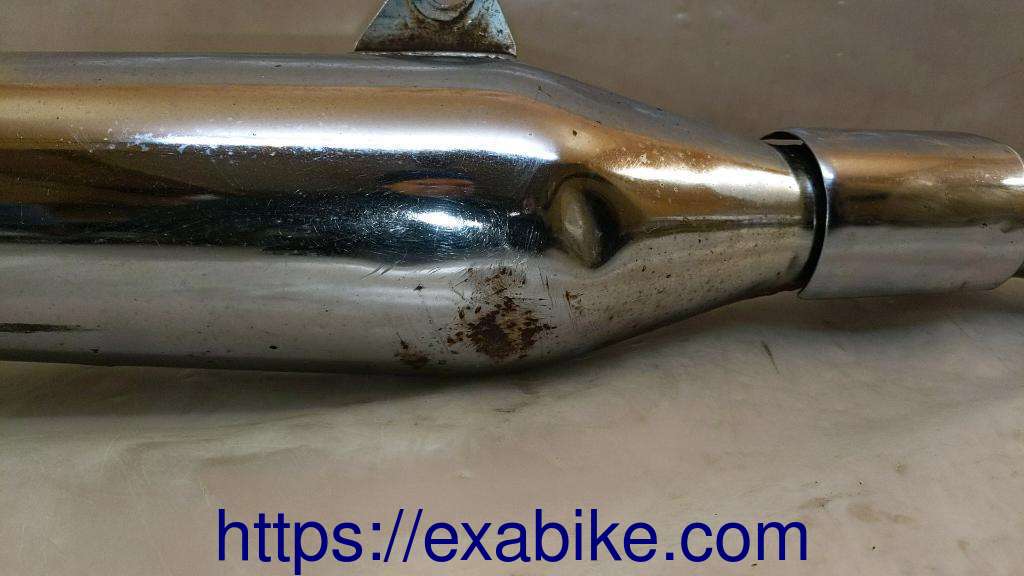 right exhaust Suzuki VX 800 - photo 3