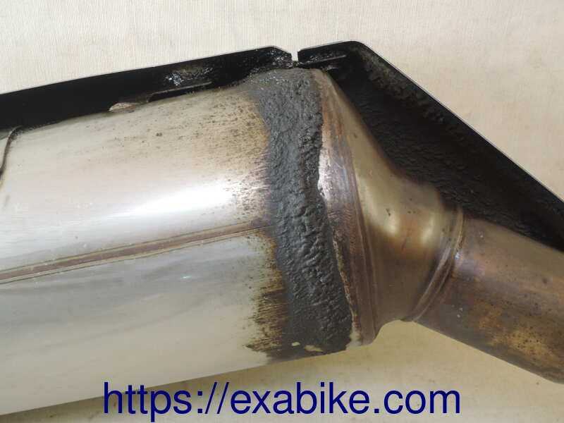 muffler, left Honda XL 1000 Varadero - photo 4