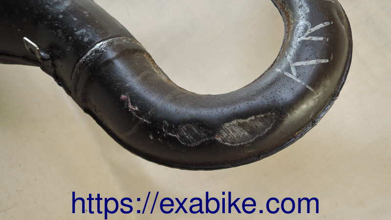 pot droit Kawasaki KR1 250 - photo 3