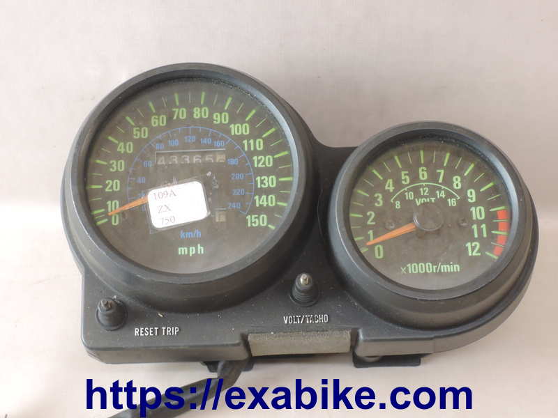 dashboard Kawasaki GPZ 750 ZX - photo 1