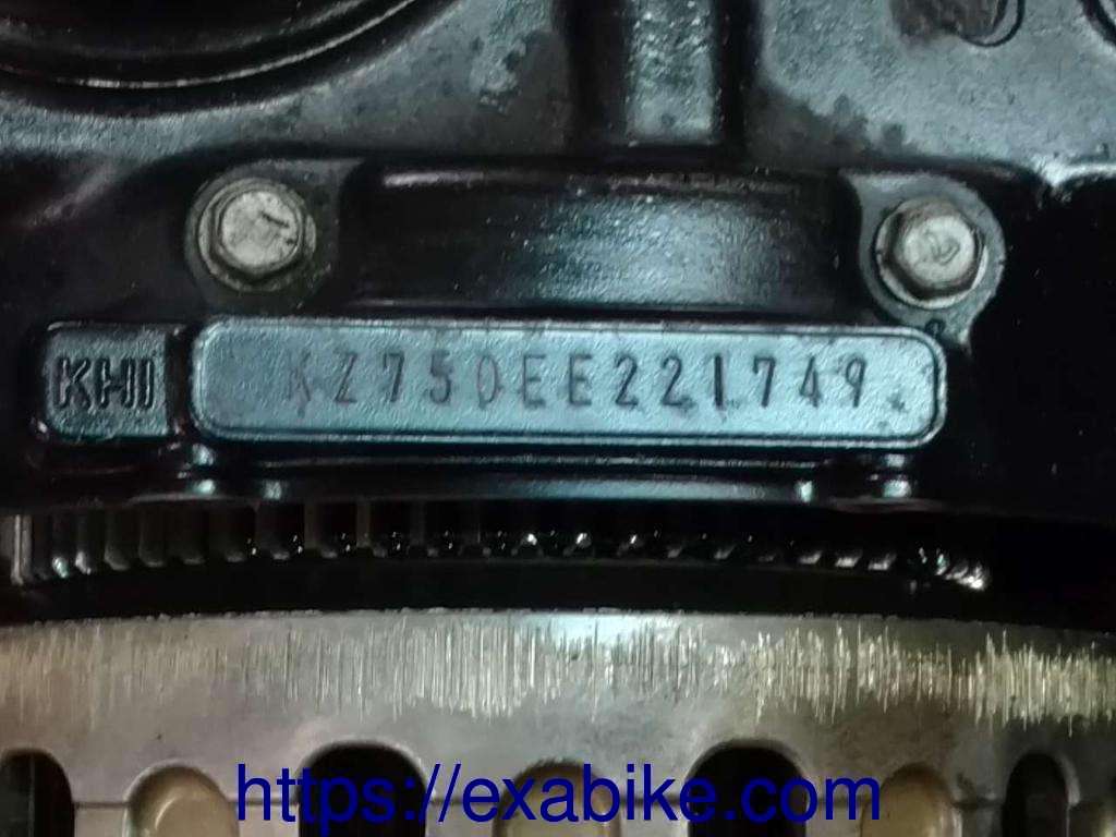 engine Kawasaki ZR-7 - photo 7
