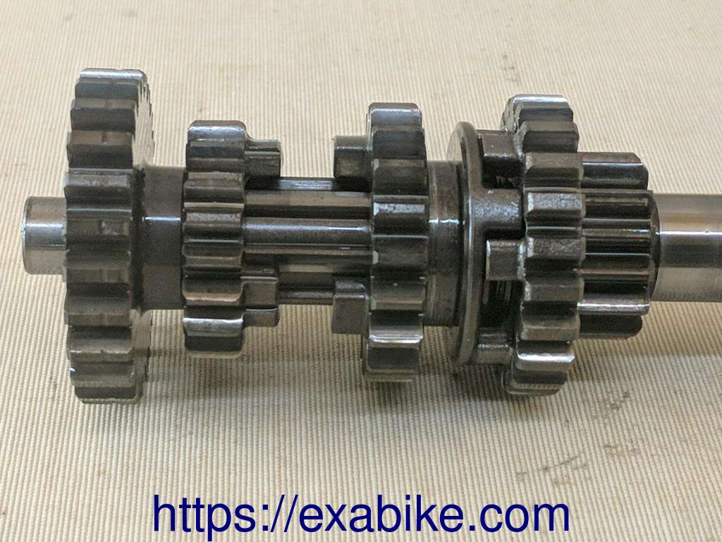 gearbox primary shaft Yamaha 125 XTX - photo 2