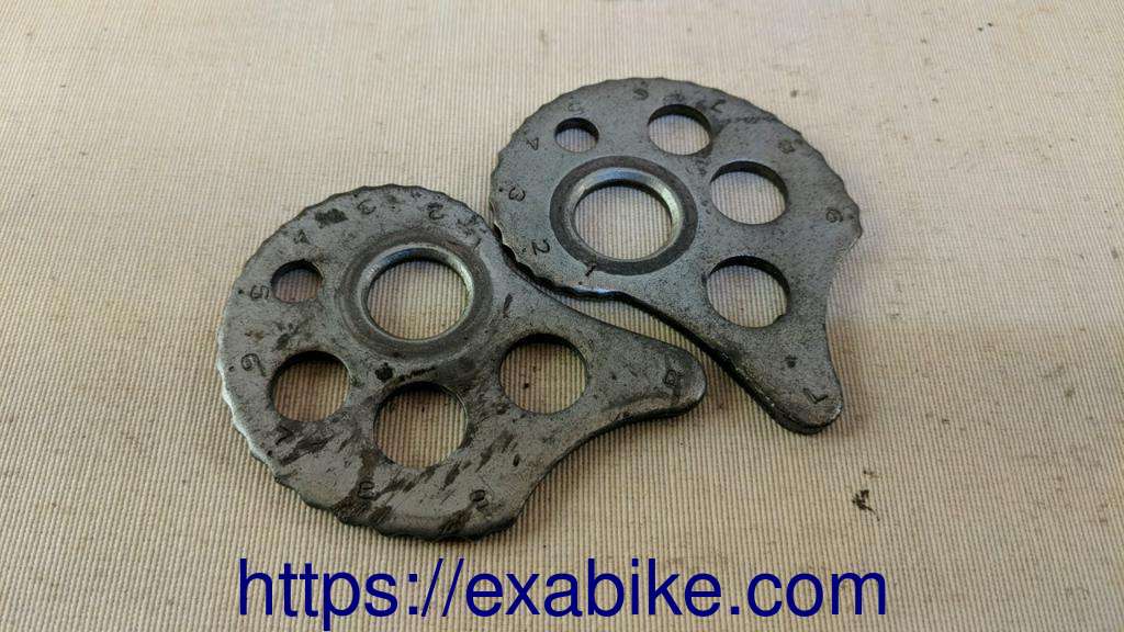 chain tensioner landmarks Yamaha TW 125 - photo 1