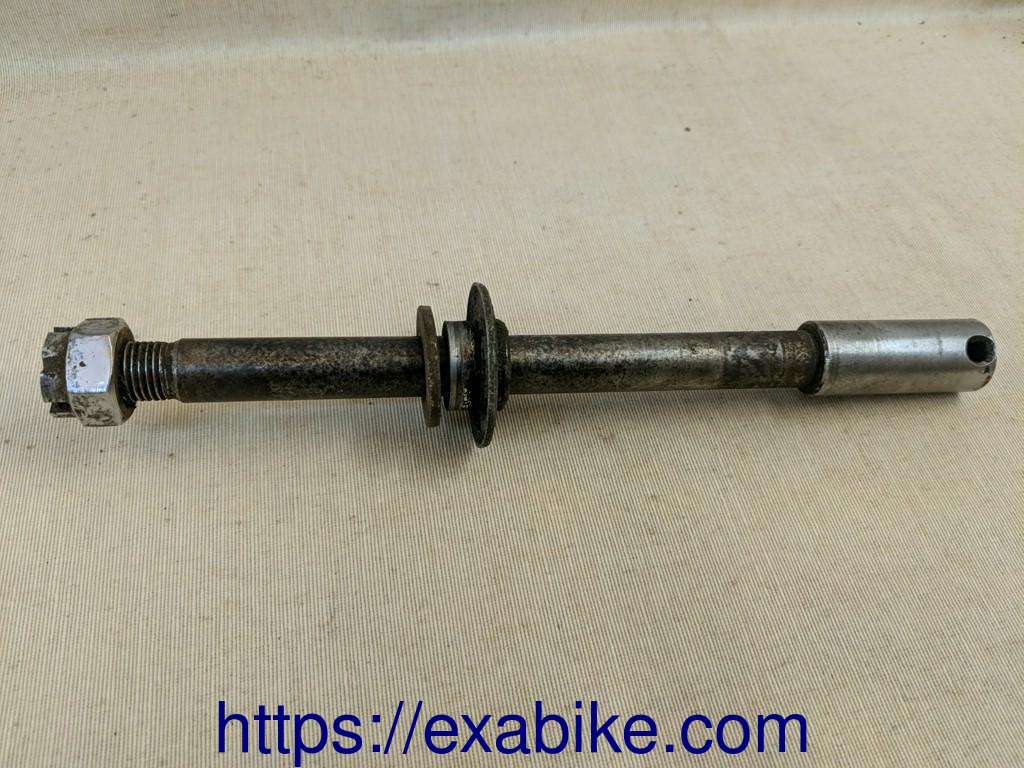 wheel axle, front Yamaha RD 250 - photo 1
