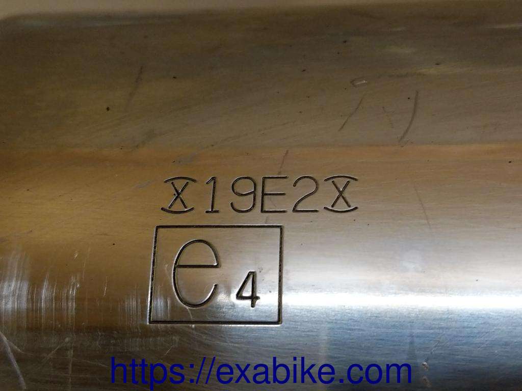 muffler, right Suzuki GSXF 600 - photo 2