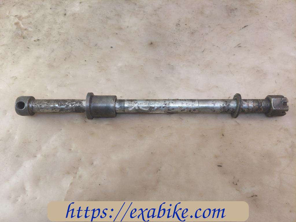 wheel axle, front Suzuki TS 125 - photo 1