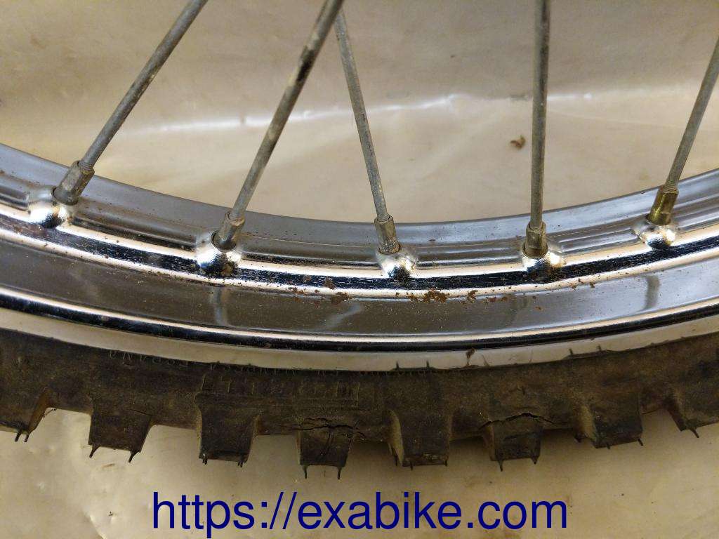 front wheel Yamaha 50 DTMX - photo 4