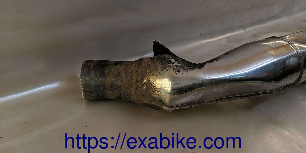 muffler, left Suzuki GSXR 1100 - photo 3
