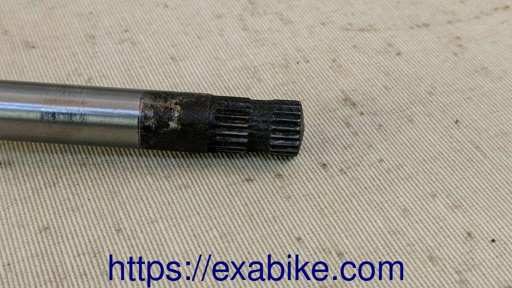 gear change axle Suzuki GN 125 - photo 2
