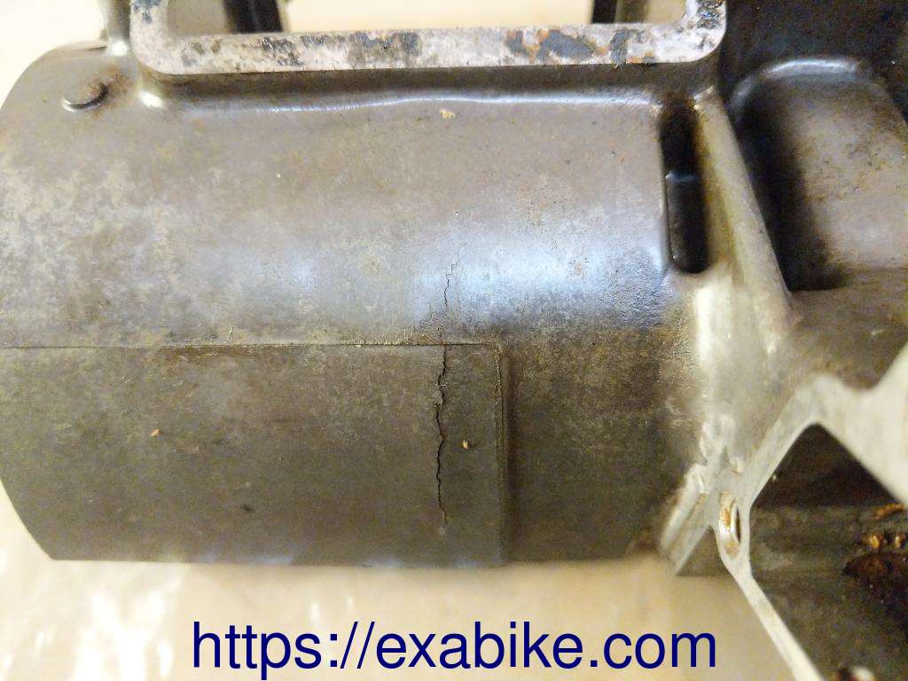 Low engine crankcase Kawasaki KR1 250 - photo 7