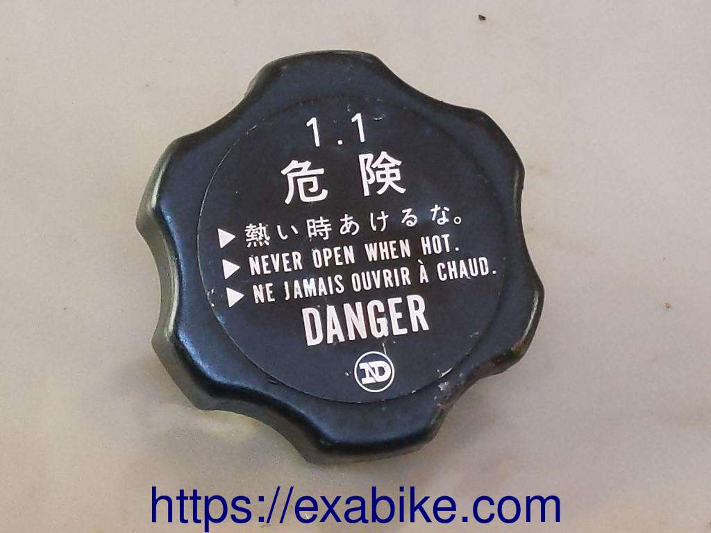radiator cap Kawasaki ZRX 1100 - photo 1