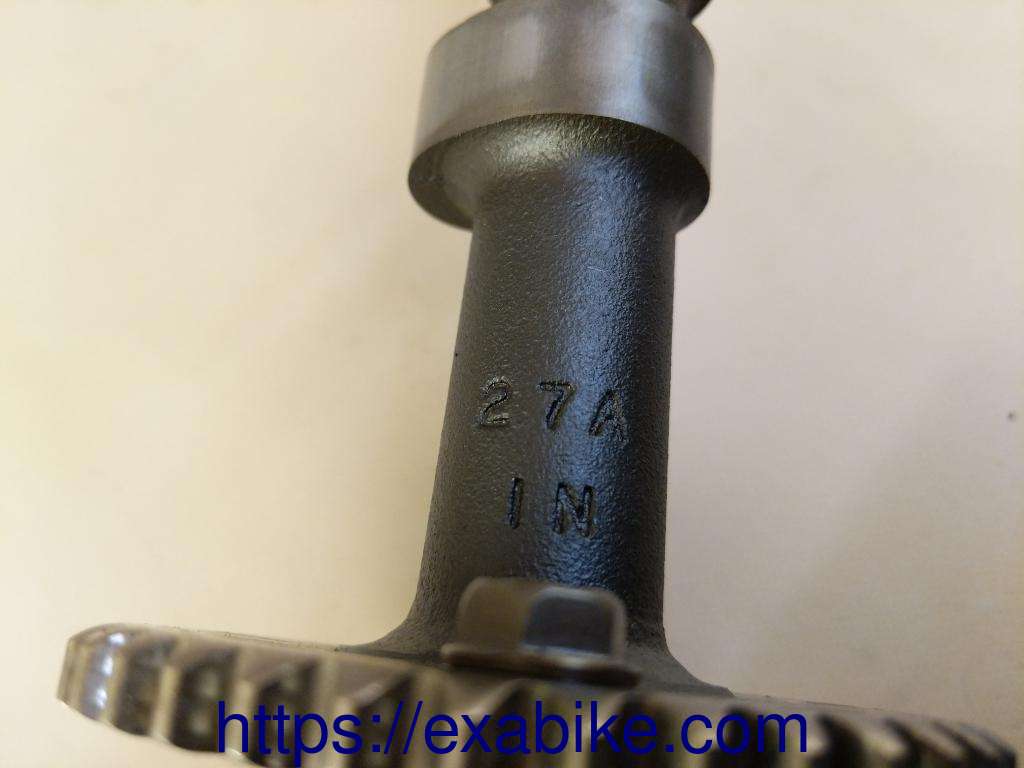 camshaft, intake Suzuki GSXF 600 - photo 4