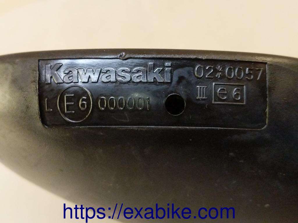 mirror, left Kawasaki ZX6R - photo 3