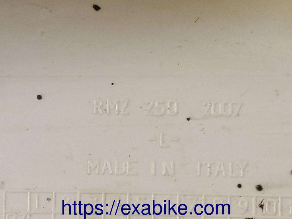 side cover, left Suzuki RMZ 250 - photo 3
