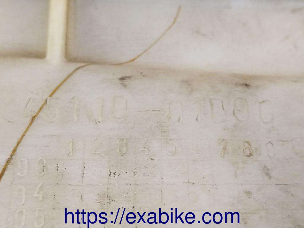 selle Suzuki GSE 500 - photo 5