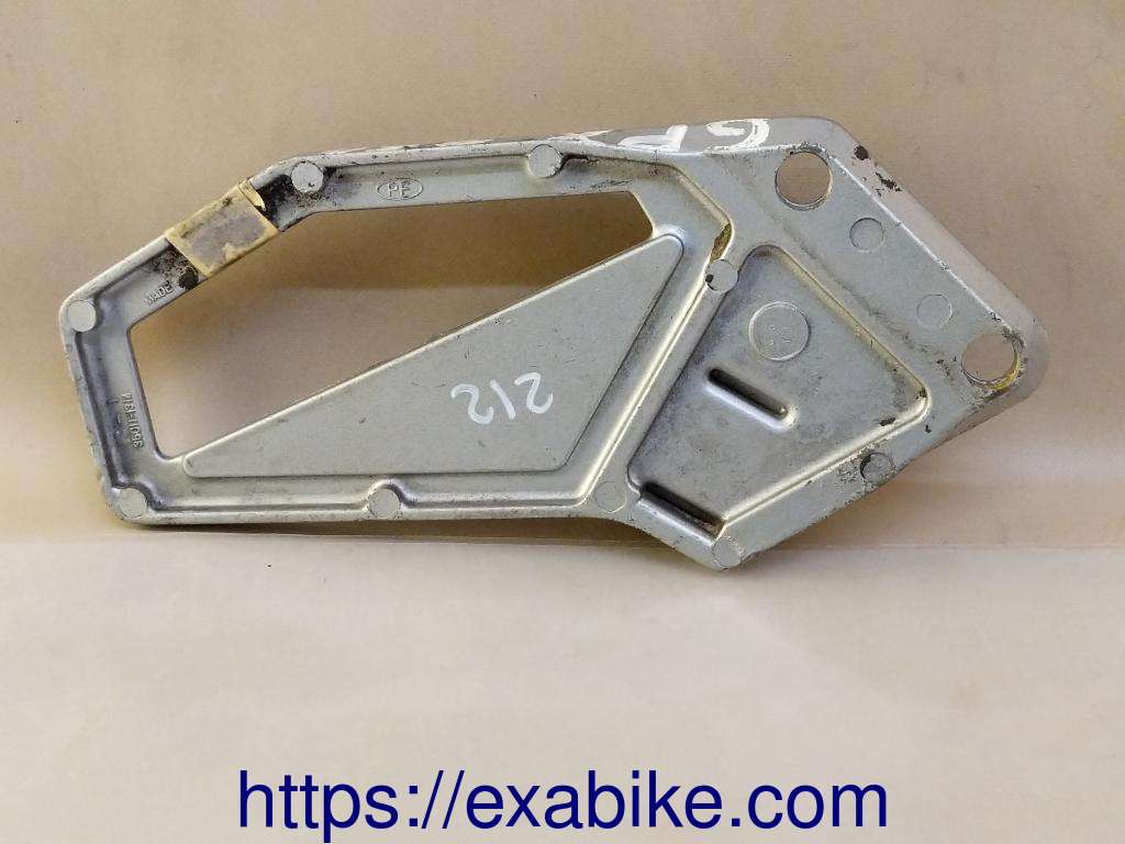 footrest plate, front left Kawasaki GPX 750 - photo 2