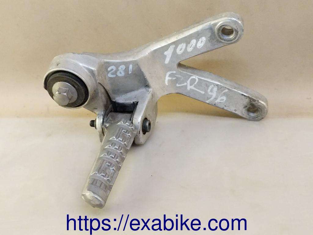 footrest plate, rear right Yamaha FZR 1000 - photo 1