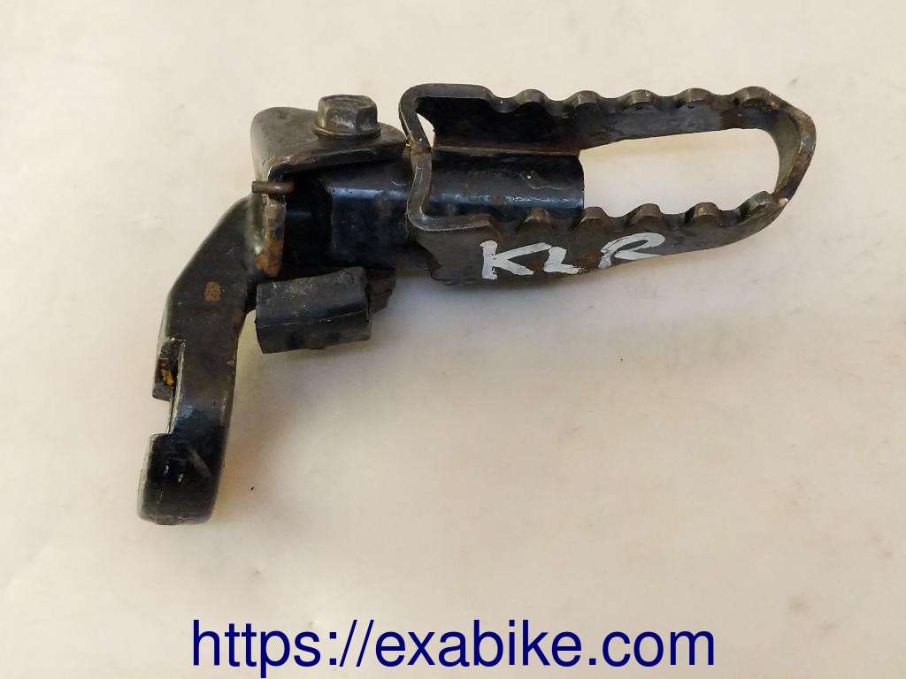 footrest, front right Kawasaki KLR 650 - photo 1