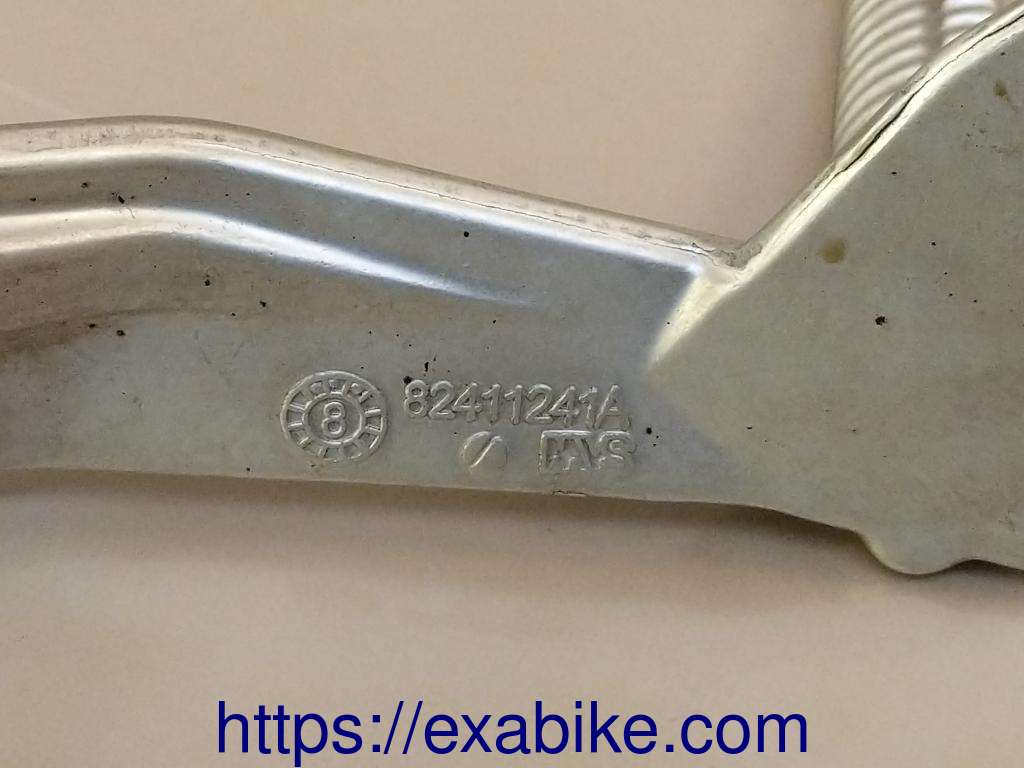 footrest plate, rear right Ducati 848 - photo 3