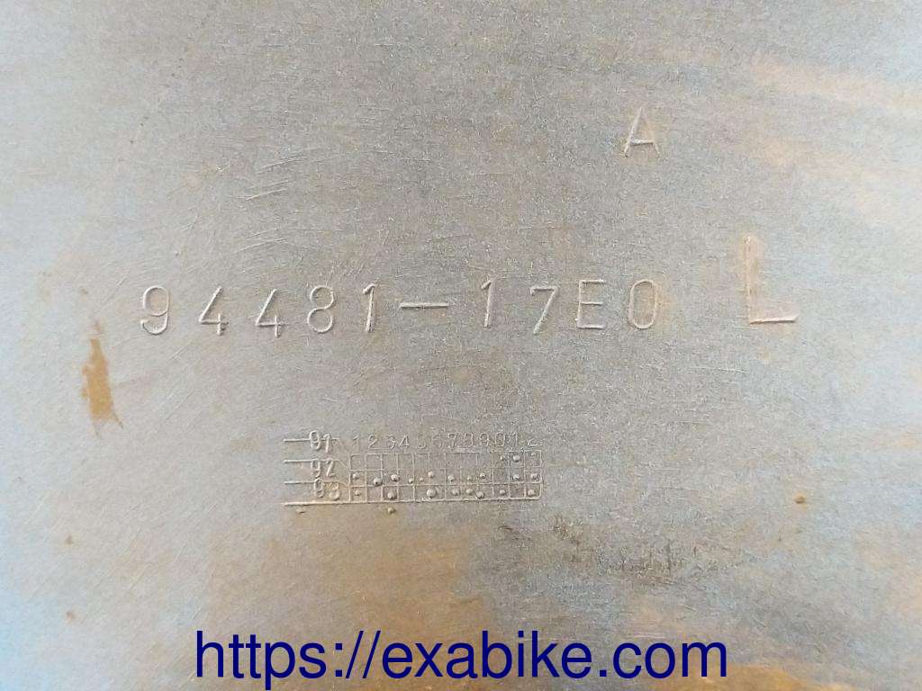 side fairing, left Suzuki GSXR 750 - photo 3