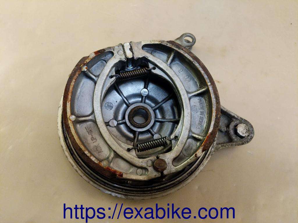 brake panel, rear Hyosung GF 125 - photo 2